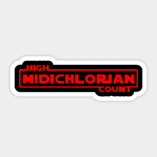 Midichlorian Bragging Rights Sticker